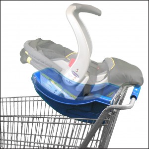 shopping cart baby seat
